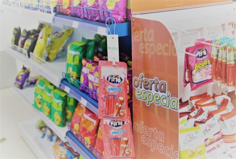 Clip Strip Promocional para Supermercado Encomenda ABC Paulista - Clip Strip Display Racks