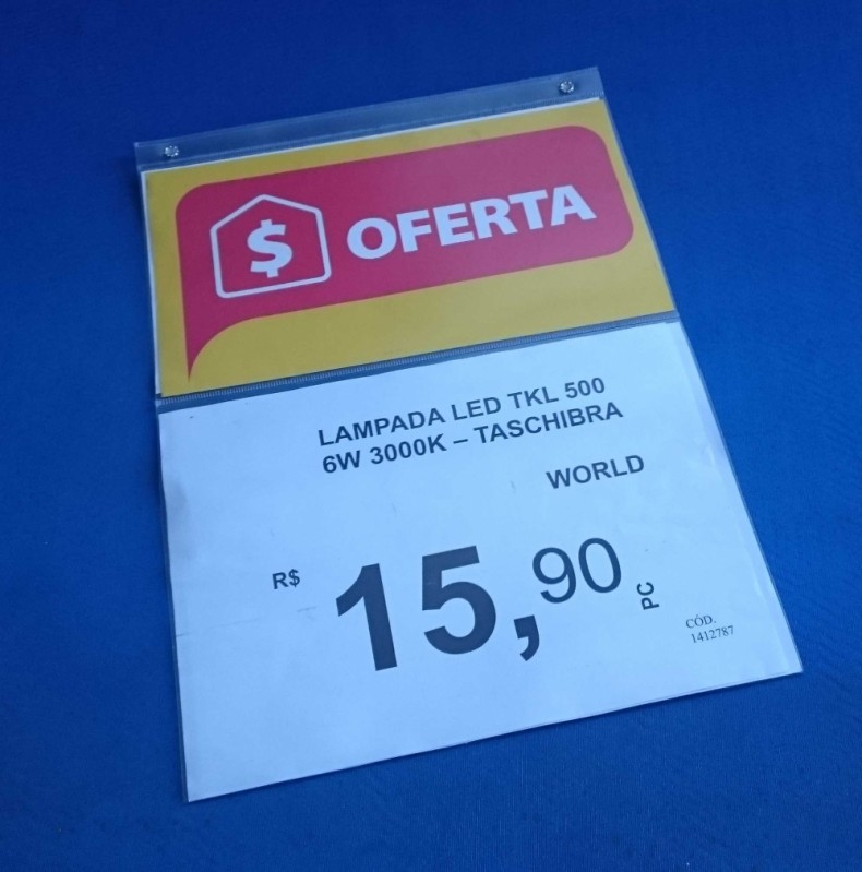 Onde Comprar Porta Cartaz A3 Ribeirão Pires - Porta Cartaz em Pvc