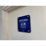 placas de sinalização para condomínios Santo André