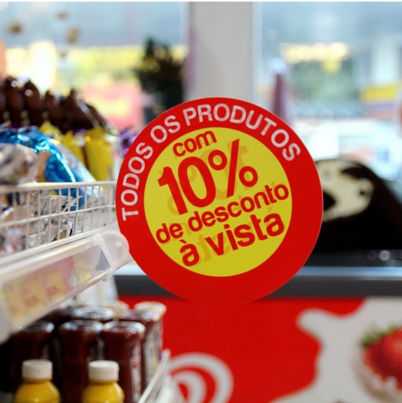 Porta Stopper para Pdv Prateleira Orçar ABC Paulista - Porta Stopper para Pdv Loja