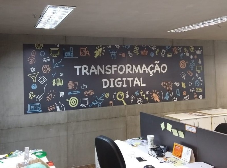 placas de sinalização interna personalizada Santo André